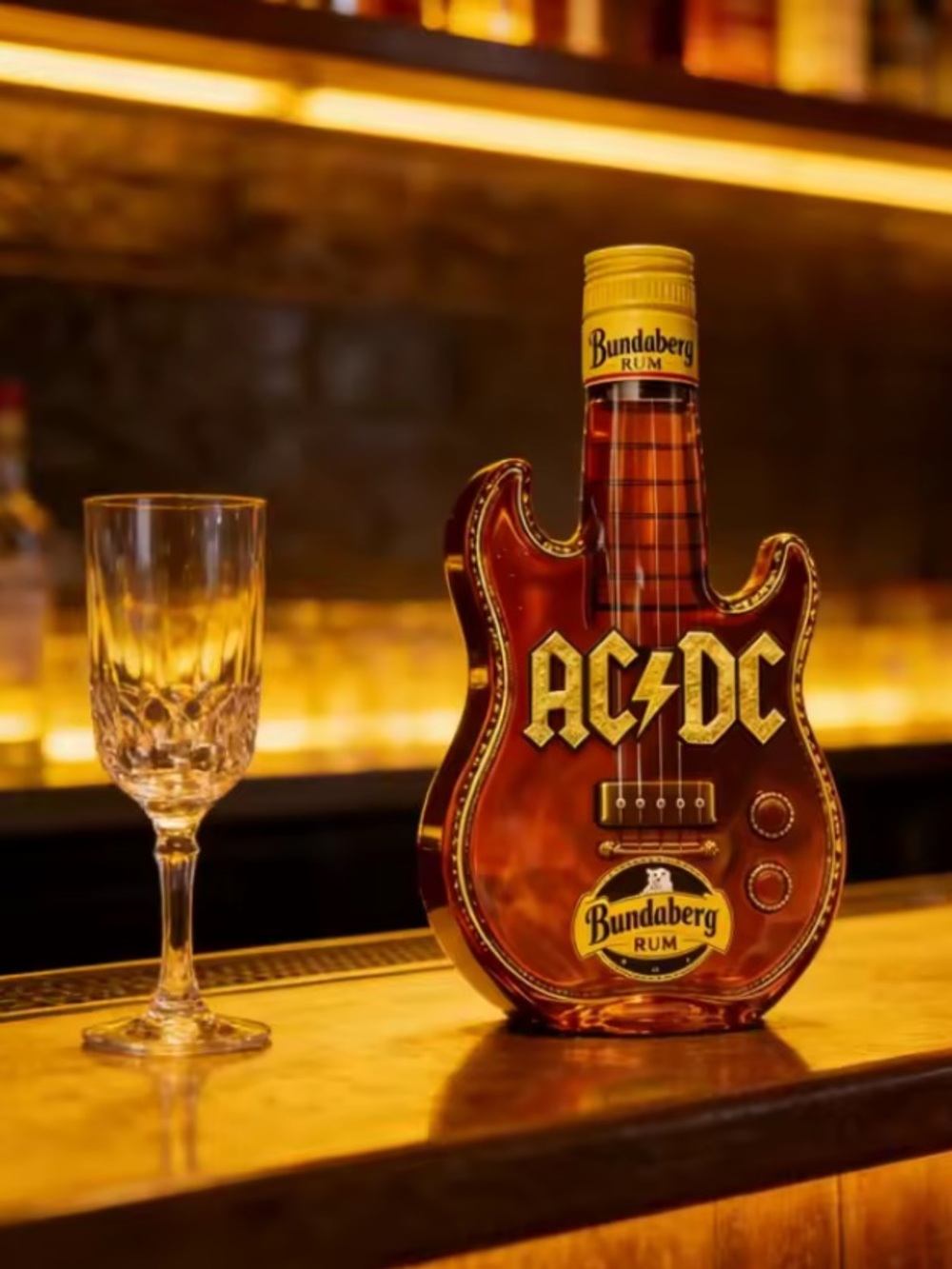 AC/DC Guitar Bottle  Decanter